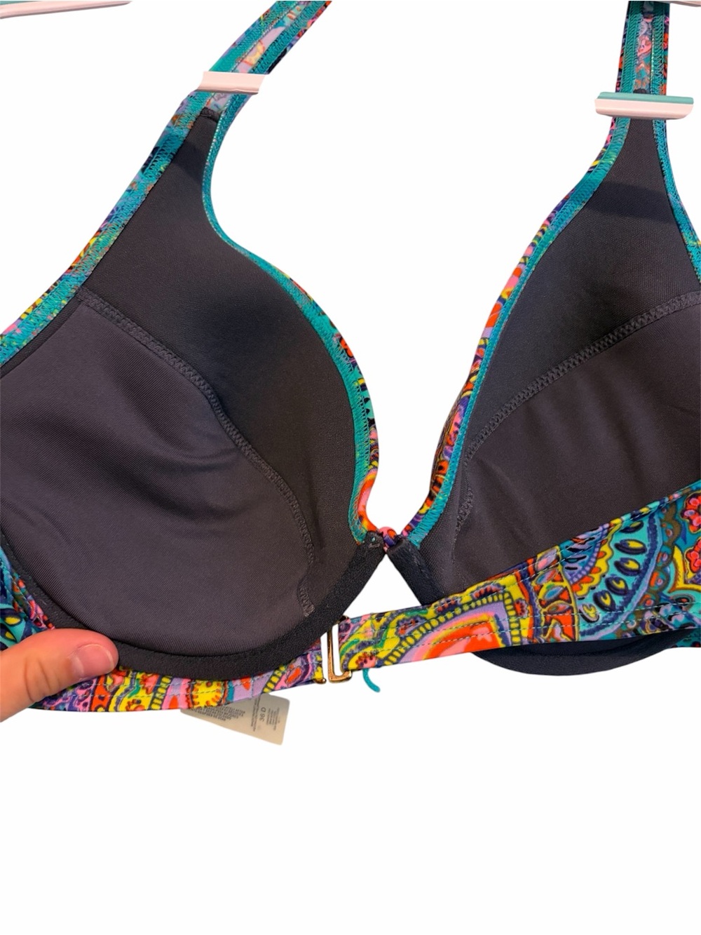Victorias Secret Multi colored paisley bikini - Picture 2 of 9